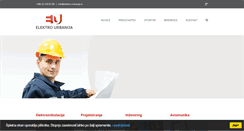 Desktop Screenshot of elektro-urbanija.si
